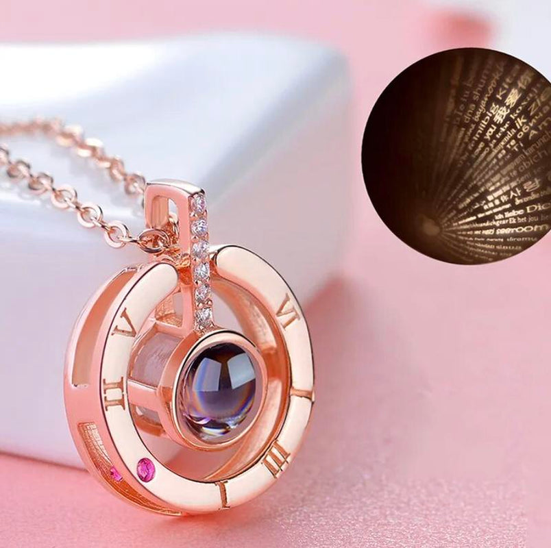 I Love You Necklace - 100 Different Languages